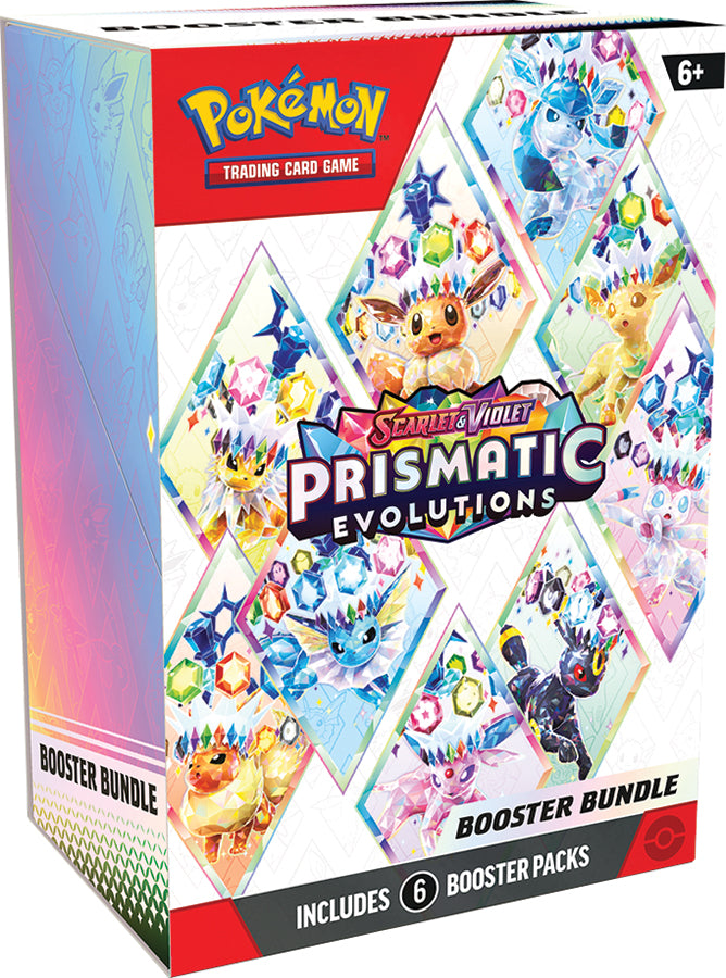 Pokemon TCG: Scarlet & Violet - Prismatic Evolutions Booster Bundle (6)