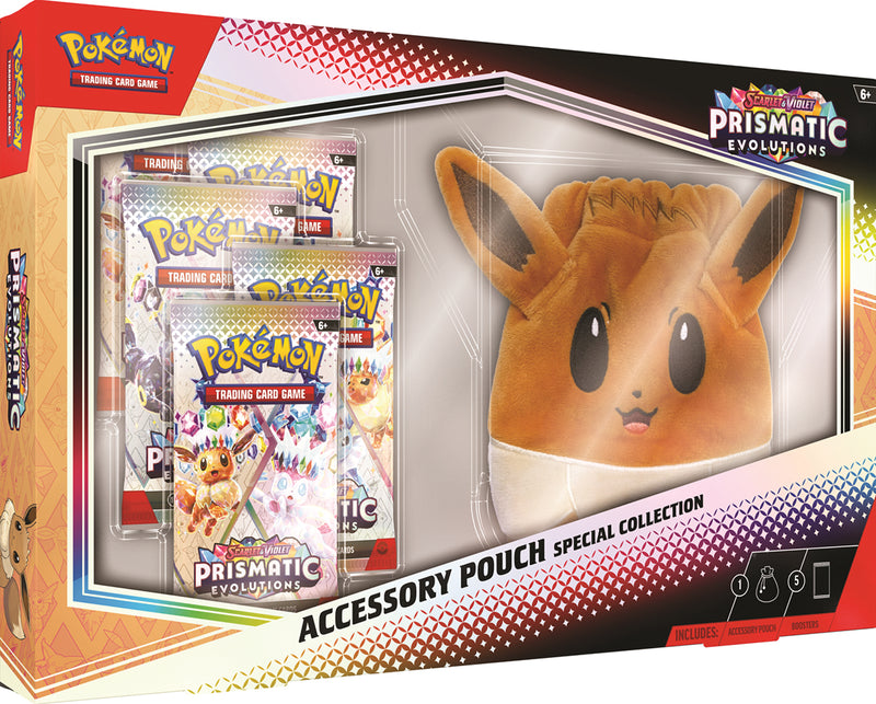 Pokemon TCG: Scarlet & Violet - Prismatic Evolutions Accessory Pouch Special Collection