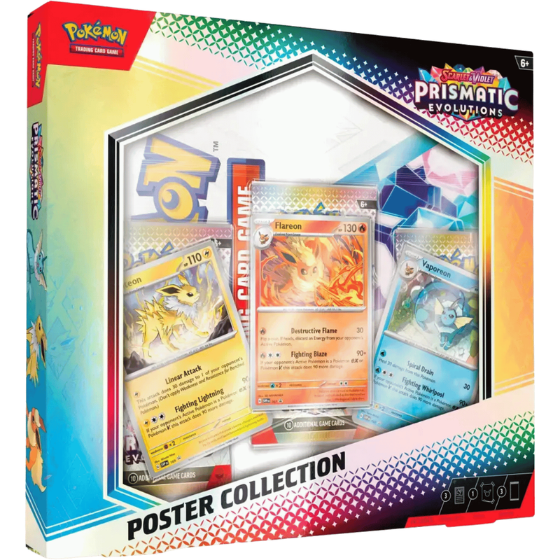 Pokemon Scarlet & Violet - Prismatic Evolutions Poster Collection [PREORDER]